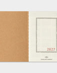 Traveler's Company | 2027 Diary Passport Monthly | Pre Order | Shipping Oct 19