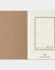 Traveler's Company | 2027 Diary Passport Weekly + Memo | Pre Order | Shipping Oct 19