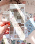 Dana ate Oatmeal | Tucked In Washi Sticker Sheet