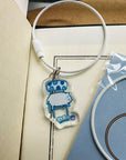 Catdoo | Sleeping Cat on Chair Acrylic Keychain