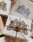 Kuboandlucy x Catdoo Designs | San Francisco Painted Ladies Stamp Set