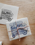 Kuboandlucy x Catdoo Designs | New York Stationery Cart Rubber Stamp