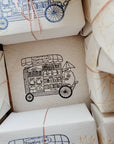 Kuboandlucy x Catdoo Designs | New York Stationery Cart Rubber Stamp