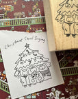 Catdoo Designs | Merry Chrismeow Rubber Stamp