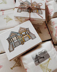 Kuboandlucy x Catdoo Designs | San Francisco Painted Ladies Stamp Set