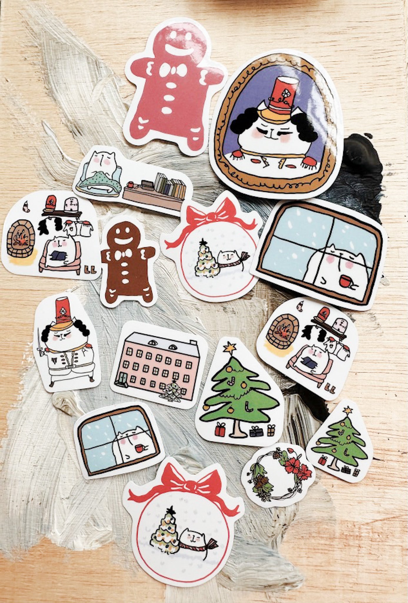 Catdoo | The Cat Nutcracker Sticker Box
