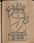 Catdoo Designs | Lady Liberty Rubber Stamp