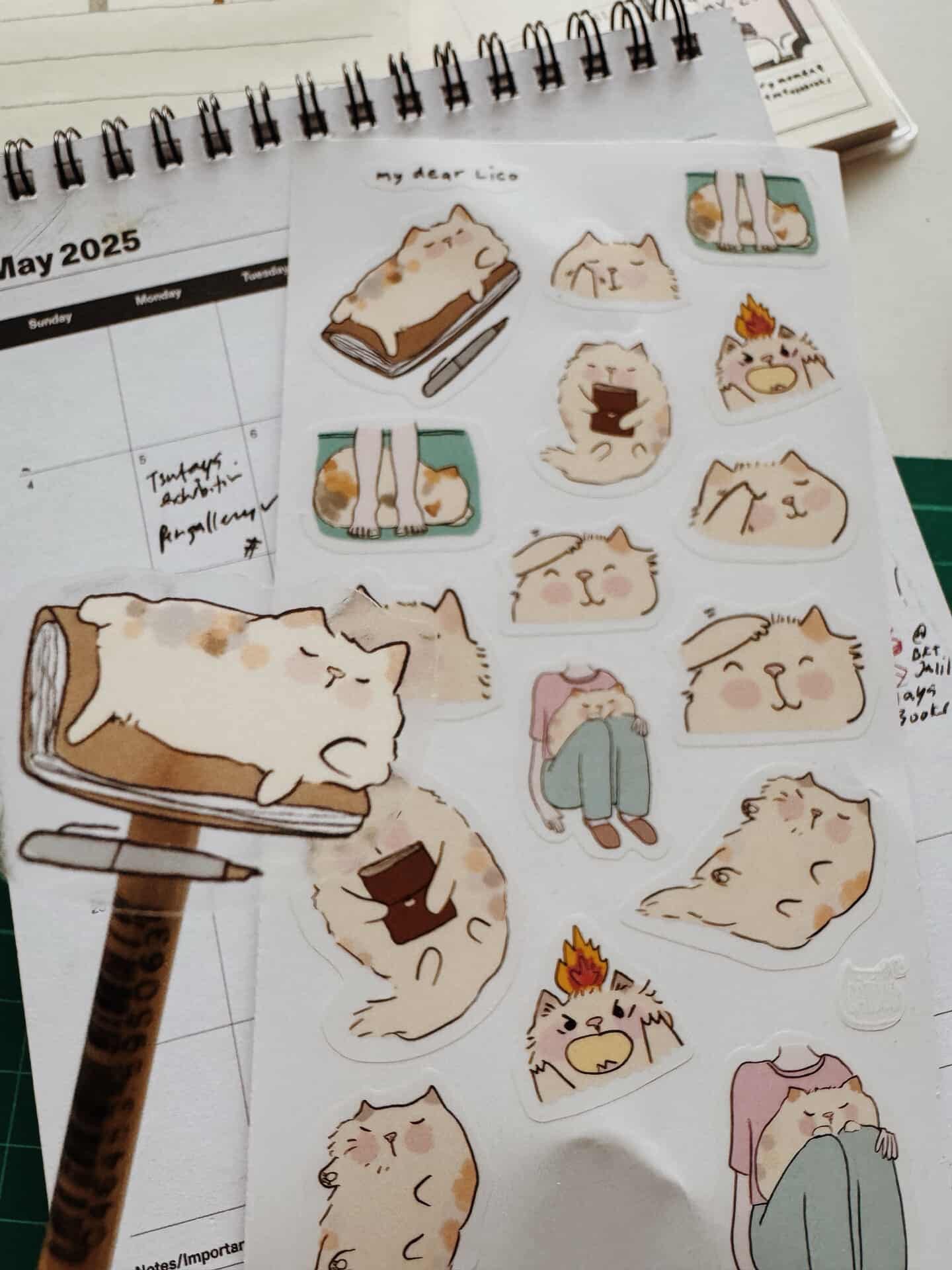 Catdoo | My Dear Lico Sticker Sheet