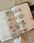 Earl grey sticker sheet
