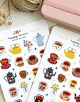 Och Monika Little Teacups - Sticker Sheet