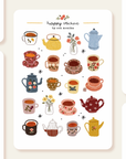 Och Monika Little Teacups - Sticker Sheet