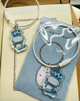 Catdoo | Sleeping Cat on Chair Acrylic Keychain
