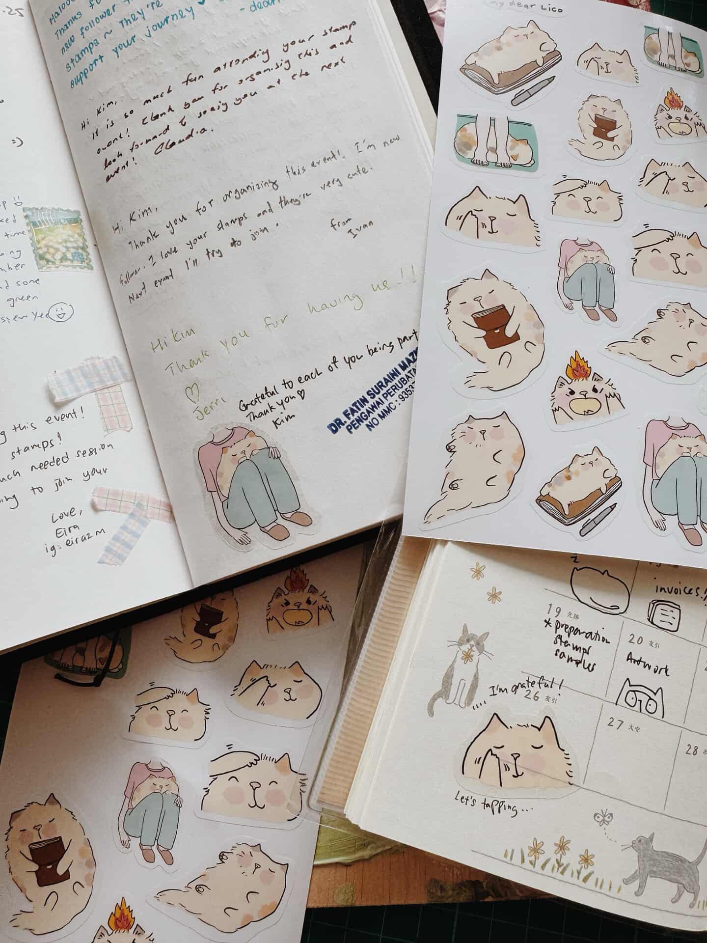 Catdoo | Let's Chill With Lico Sticker Sheet