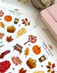 Och Monika Autumn Walk - Sticker Sheet