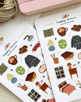 Och Monika Good Night - Sticker Sheet