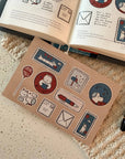 Air mail sticker sheet - BUNGU LA 2026