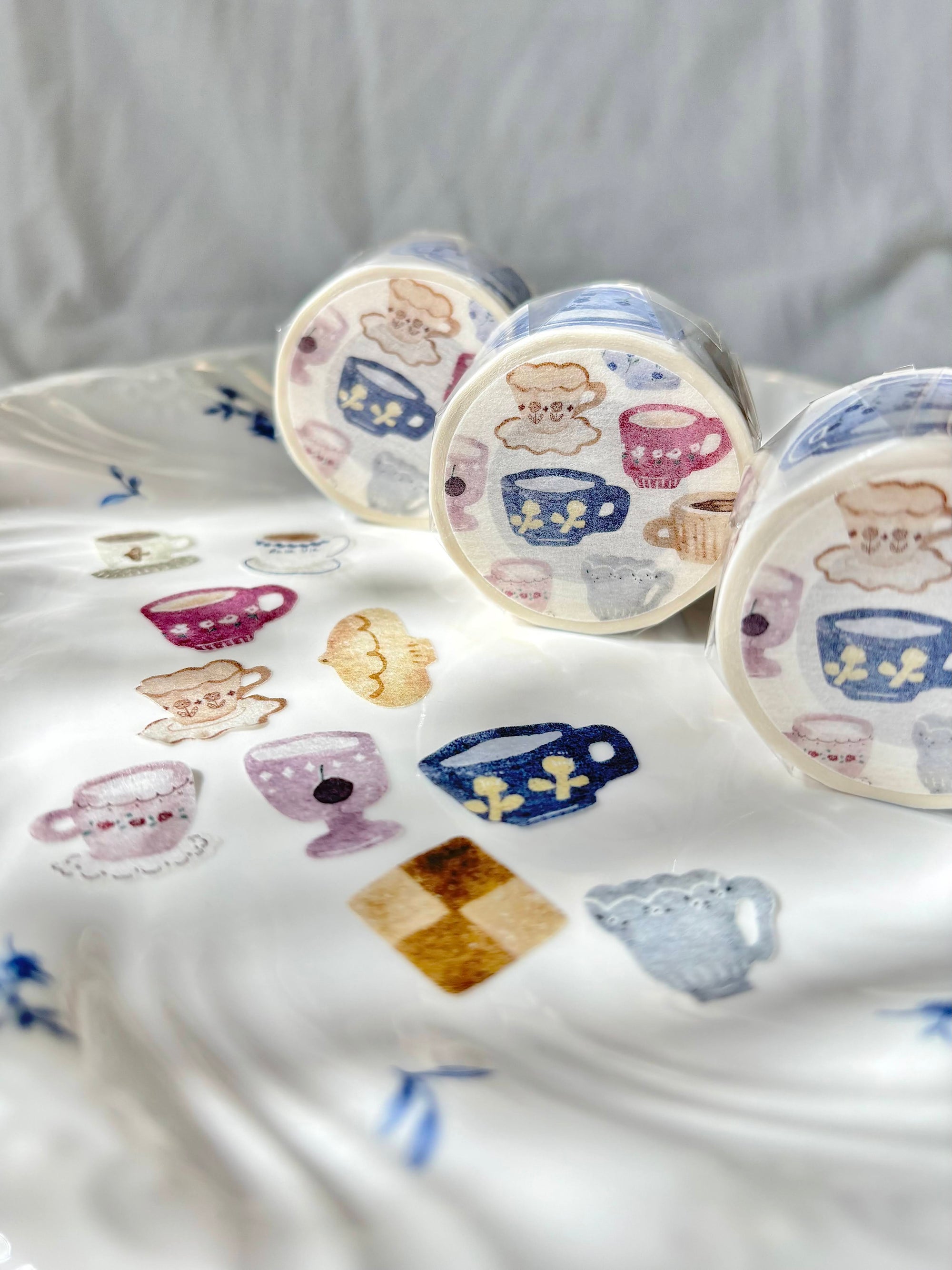 PION | Afternoon Tea Kiss Cut Washi Tape