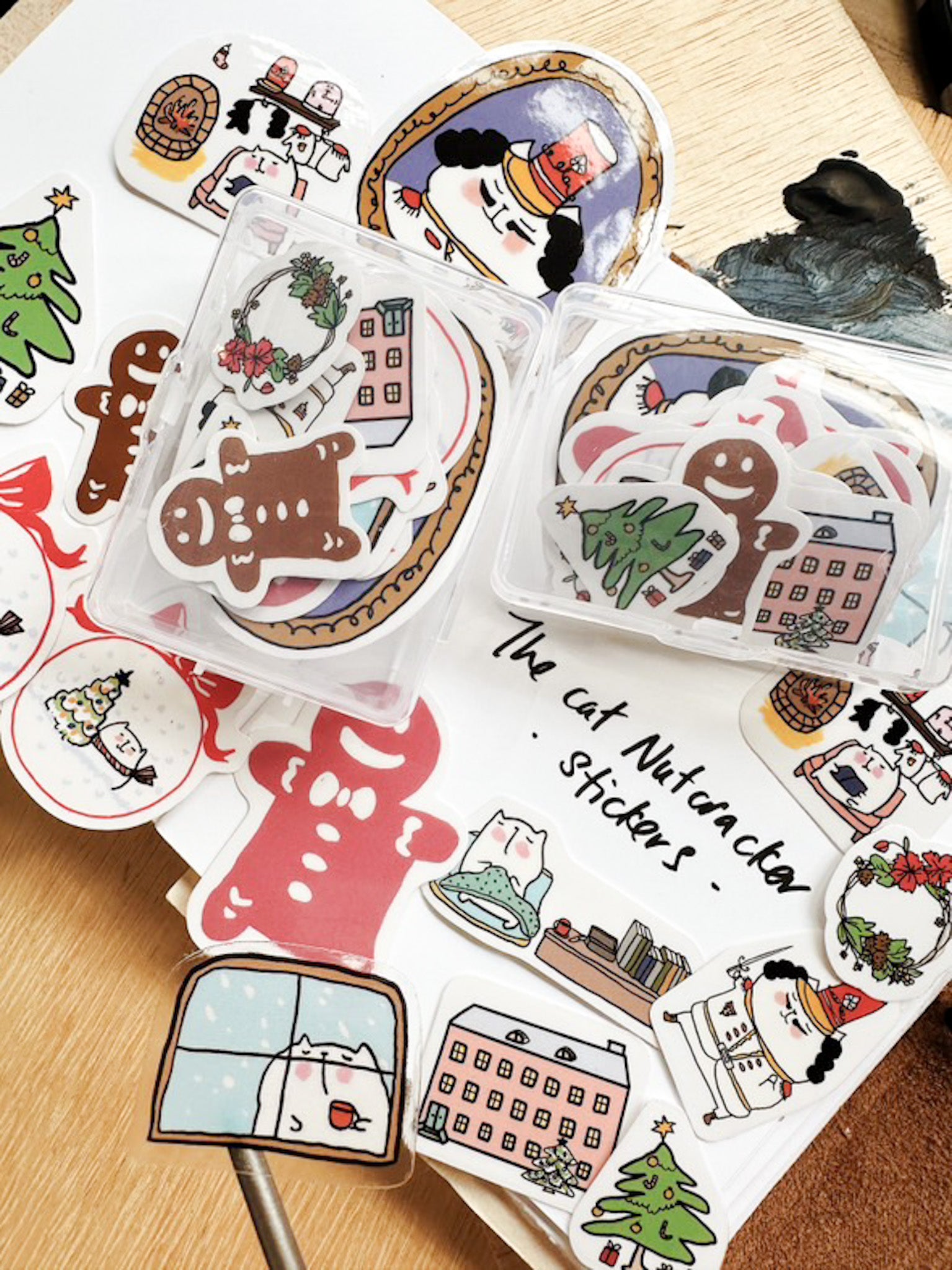 Catdoo | The Cat Nutcracker Sticker Box