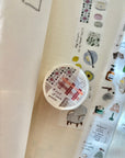 PION | Cozy Mood Kiss Cut Washi Tape