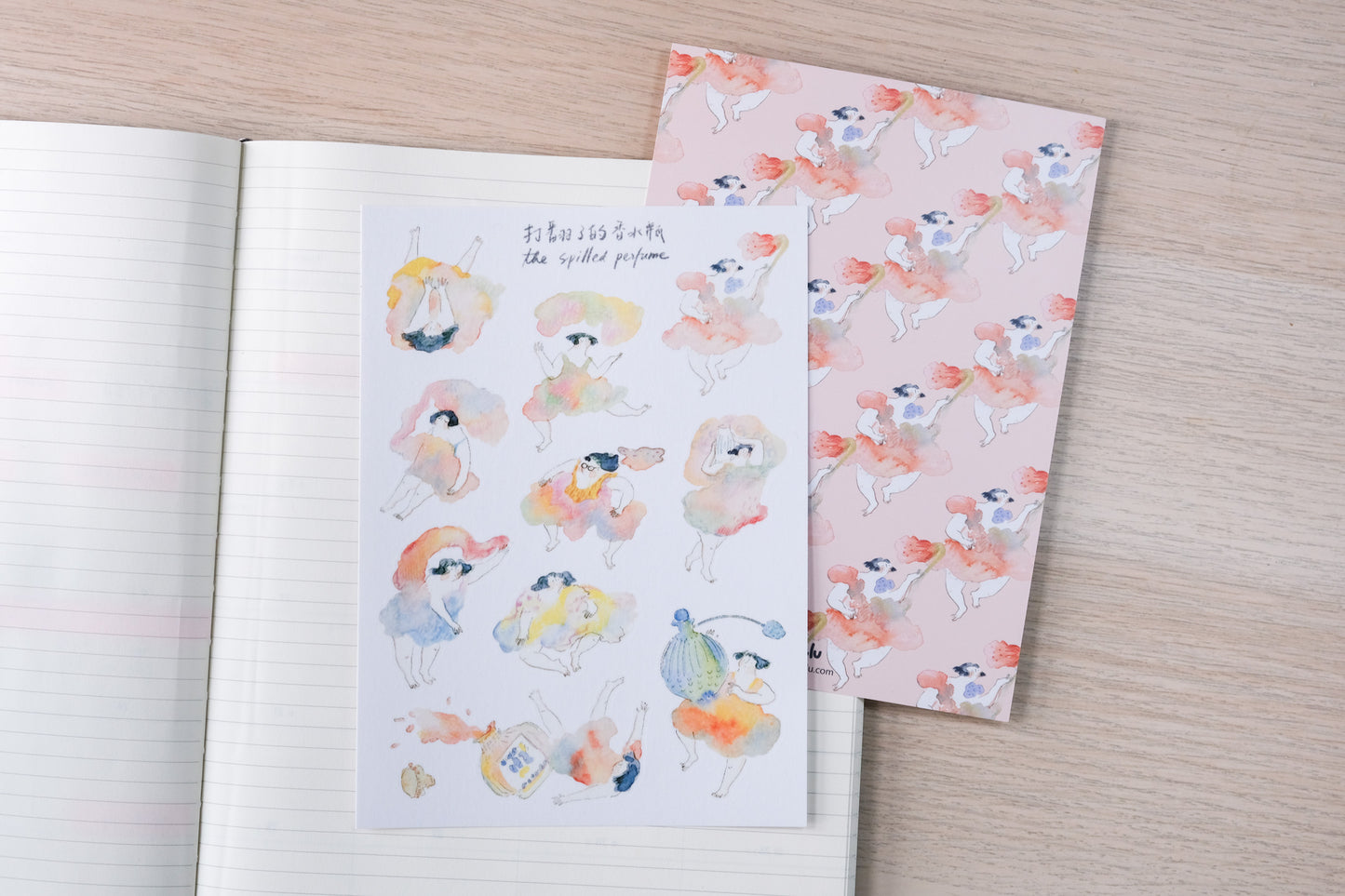 Dodolulu | The Spilled Perfume Sticker Sheet