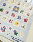 Kwohtation | Bookish Bingo Journaling Stickers