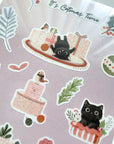 Kuboandlucy Stationery Co | It's Catsmas Sticker Sheet