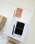 Grumpy Nook | Journal Rubber Stamp