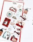 Fukukawashiko | Kalita Black Coffee Sticker Sheet | QS304