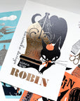 COZYCA | Robin Foiled Pen Postcard | 25-527