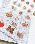 Kuboandlucy Stationery Co | Louie the Chick Clear Sticker Sheet
