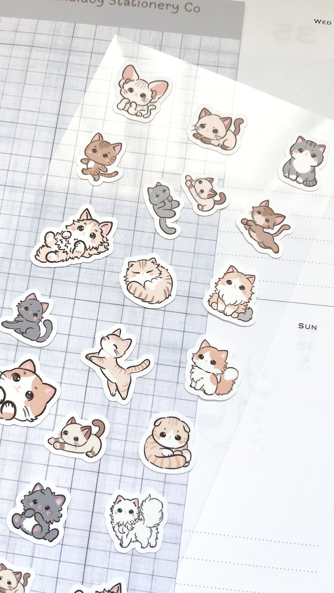 Kuboandlucy Stationery Co | Perfectly Pawsome Sticker Sheet