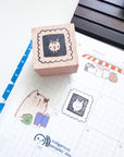 Kuboandlucy x Dana ate Oatmeal | Kubo and Lucy Wooden Rubber Stamp