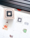 Kuboandlucy x Dana ate Oatmeal | Kubo and Lucy Wooden Rubber Stamp