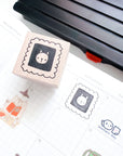 Kuboandlucy x Dana ate Oatmeal | Kubo and Lucy Wooden Rubber Stamp