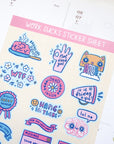 Artsy Jadey | Work Sucks Sticker Sheet V.1