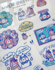 Artsy Jadey | Rage Bestie Sticker Sheet