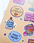 Artsy Jadey | I'm Ok Sticker Sheet