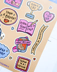 Artsy Jadey | I'm Ok Sticker Sheet