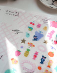 COZYCA | Fruits Sticker Sheet | 22-979