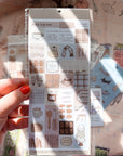 Dana ate Oatmeal | Hot Cocoa Washi Sticker Sheet