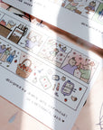 Dana ate Oatmeal | Meet Cute Washi Sticker Sheet