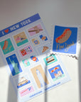 Kwohtation | New York Hot Dog Vinyl Sticker