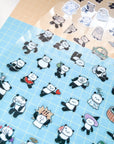 Ours Studio | Panda's Clear Sticker Sheet