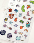 BoBo Design Studio | Stuff 0.1 Clear Sticker Sheet