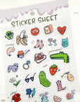 BoBo Design Studio | Stuff 0.1 Clear Sticker Sheet