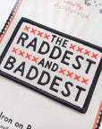 Molly Illustration | The Raddest and Baddest Iron on Patch