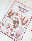 Pipstick | Monchichi Marching Band Sticker Sheet