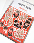 Pipstick | Monchichi Mix and Match Sticker Sheet