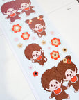 Pipstick | Monchichi Frolicking Sticker Sheet