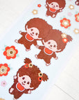 Pipstick | Monchichi Frolicking Sticker Sheet